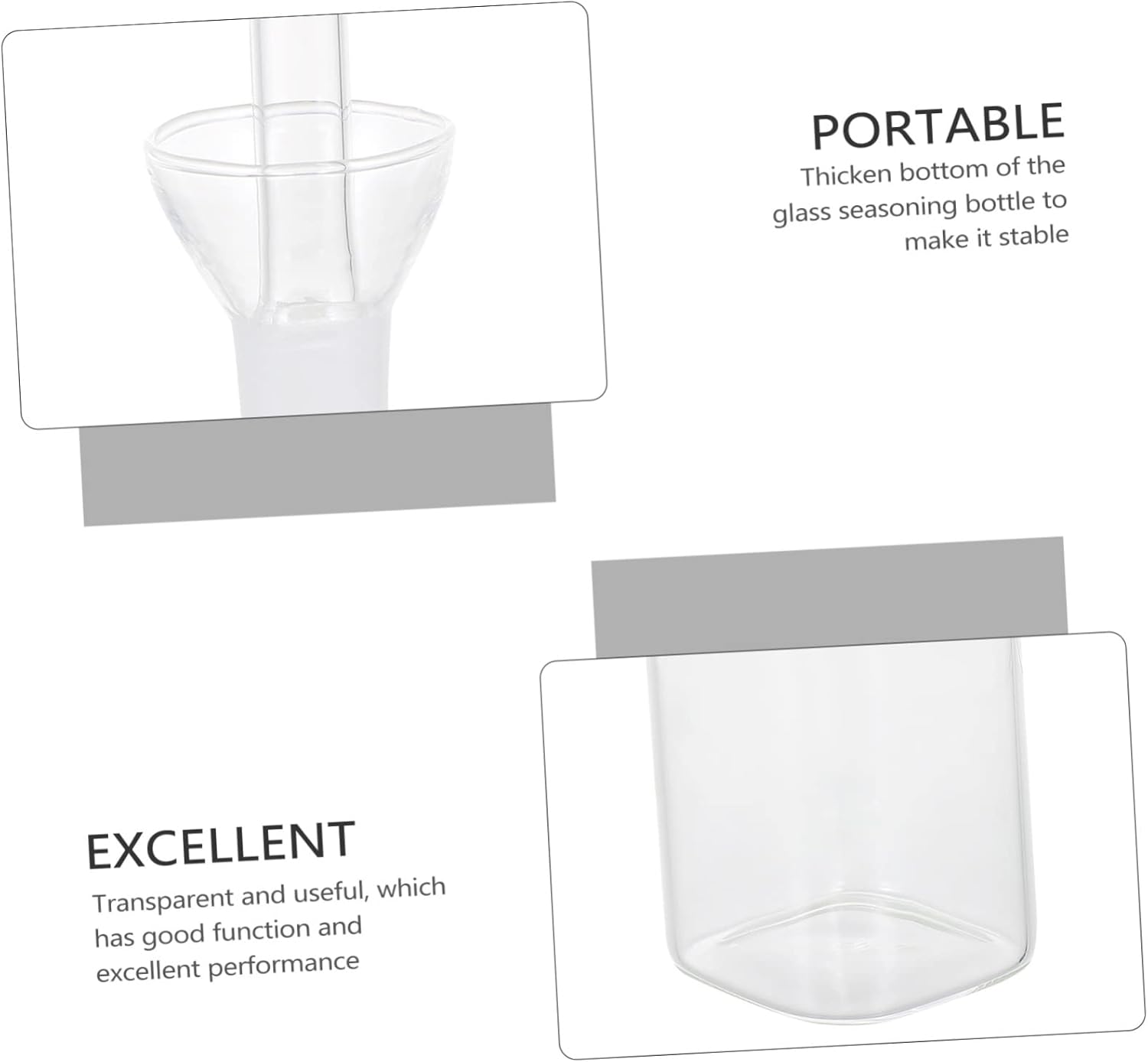 Functionality and Style Cabilock Glass Oil Bottle by Cabilock