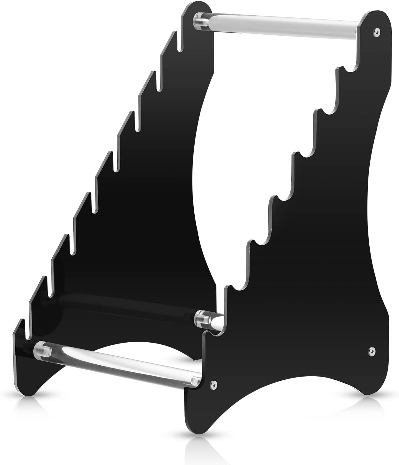 Biobasedon Folding Knife Display Stand Holds 8 Knives Durable and Compact