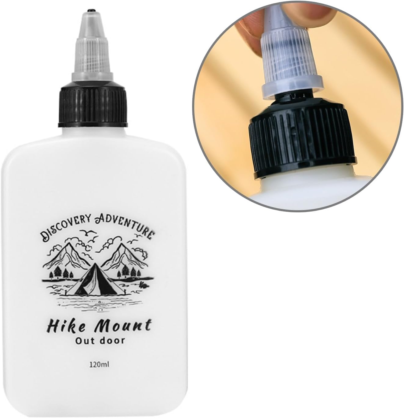BEIYINAI Squeeze Oil Dispenser with Twist Top Lid