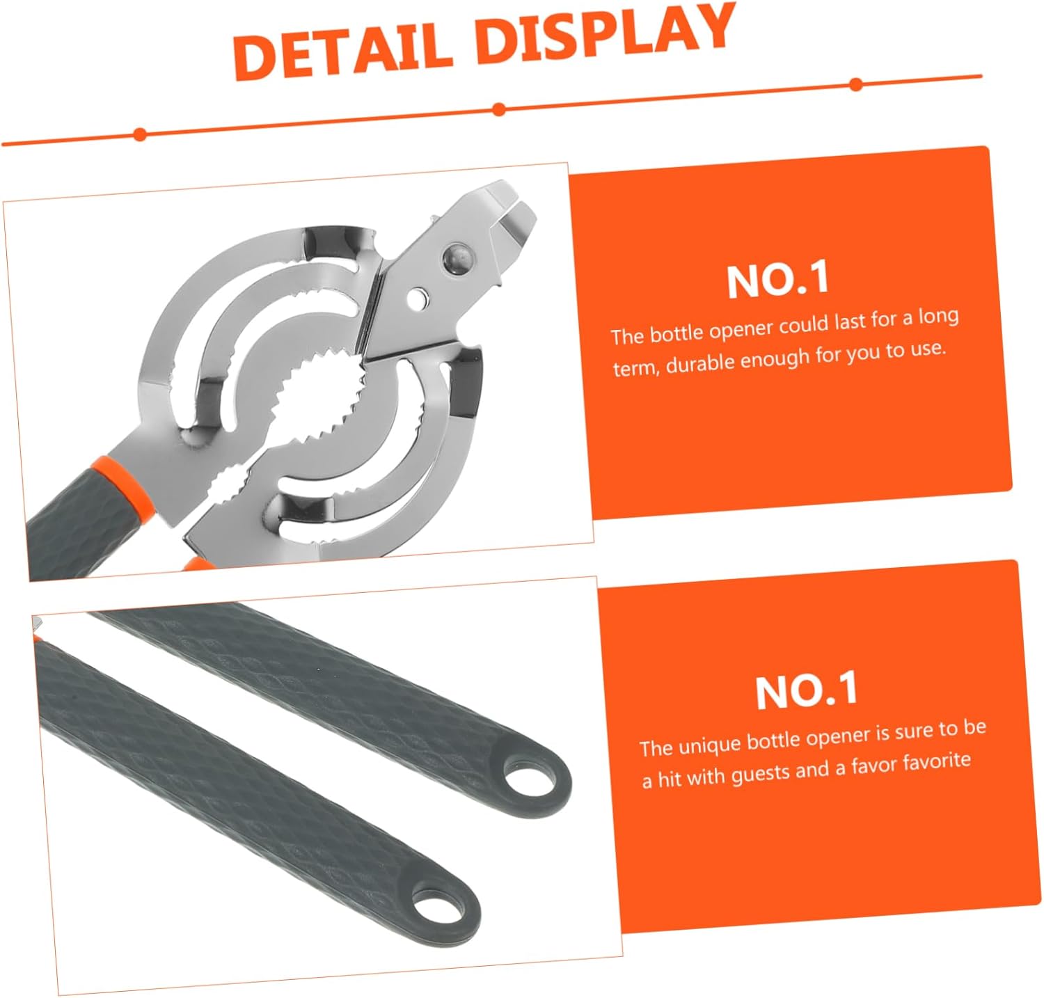 VOSAREA 2-Piece Screw Cap Bottle Opener Set