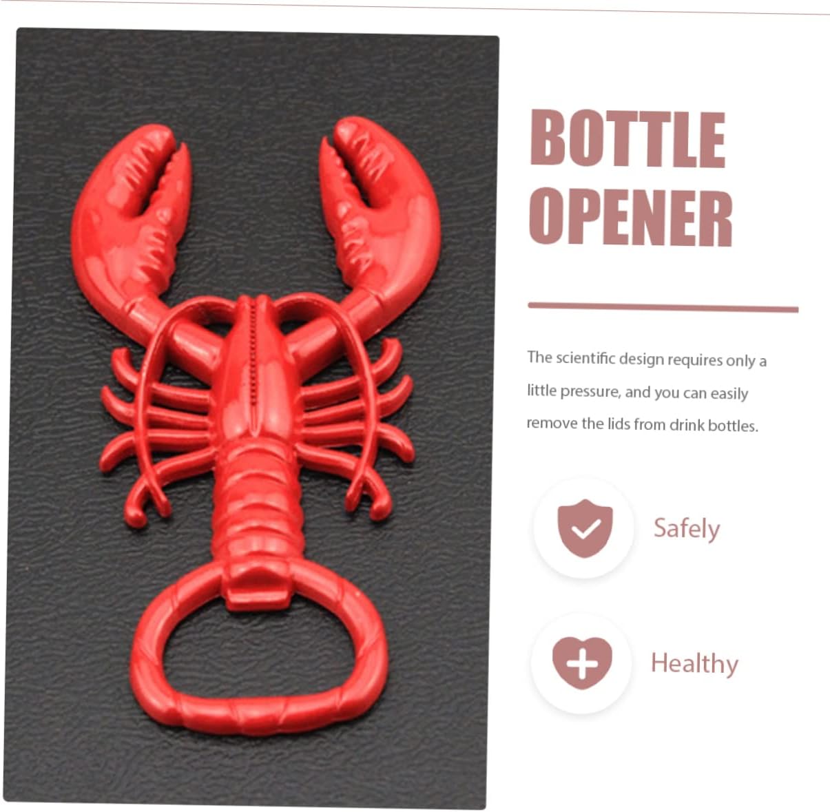 3-Piece Crawfish Bottle Opener Catcher