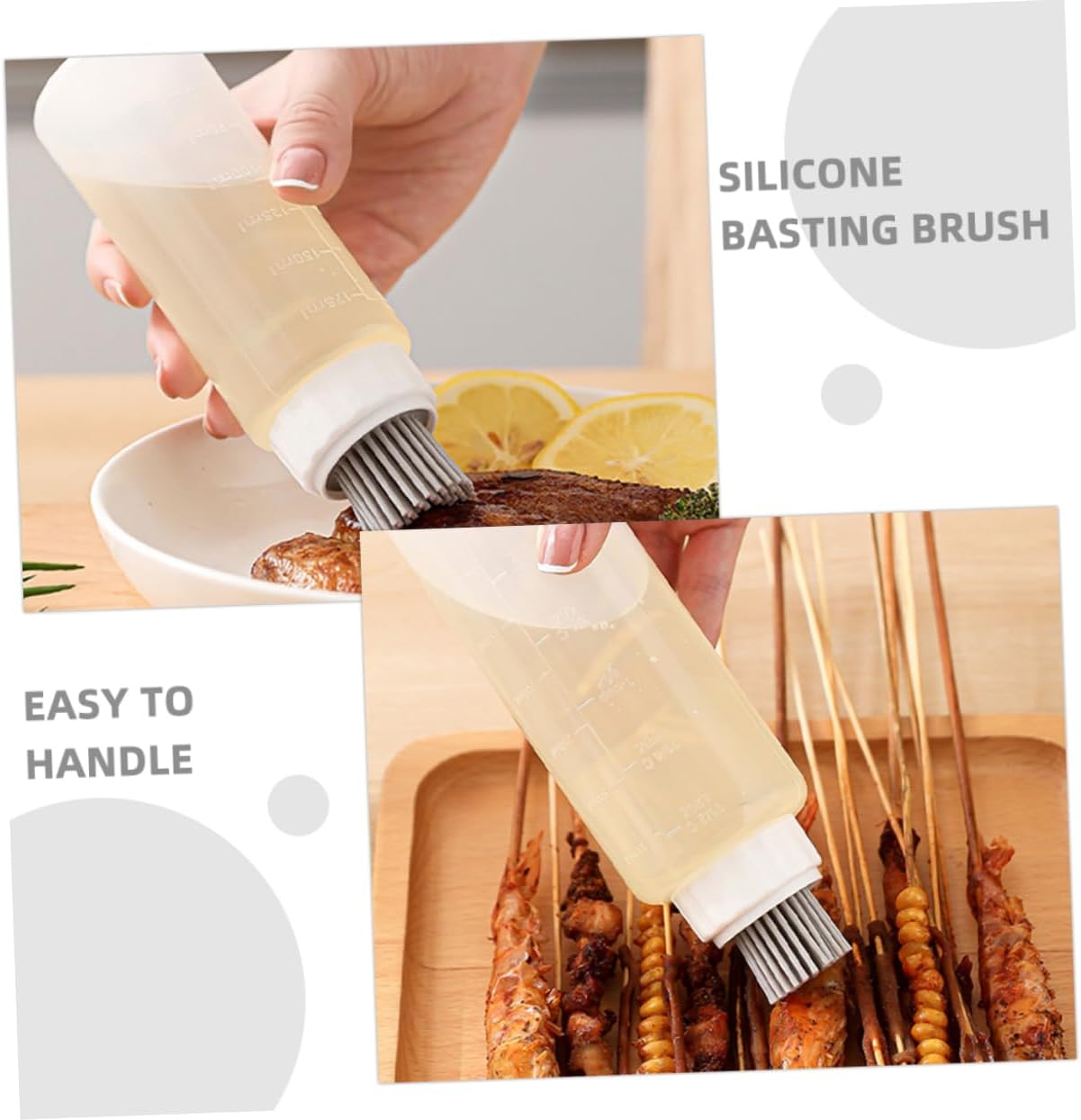 Precision Oil Dispenser Silicone Bottle for Kitchen Use
