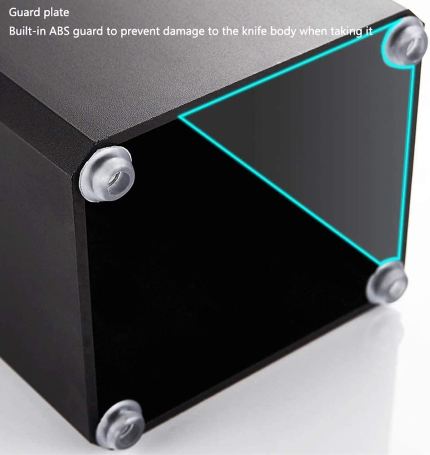 Zaego Aluminum Knife Holder - Durable Space-Saving