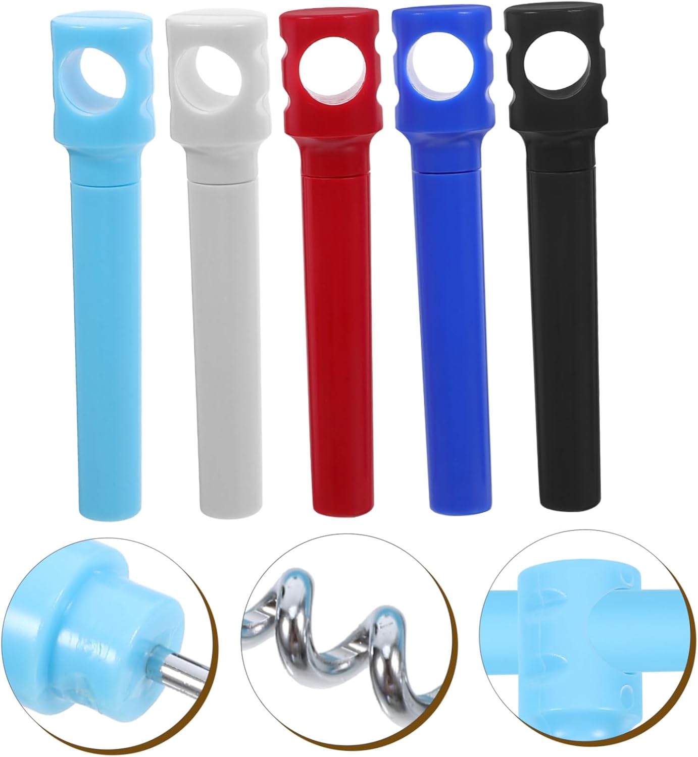 Zerodeko 5-Piece Wine Beer Opener for Camping Home and Parties