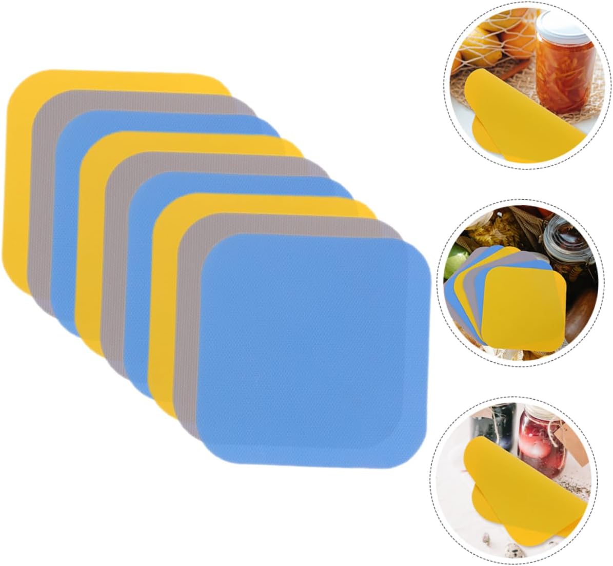 Bottle Jar Opener Mat Heat-Resistant Easy to Use