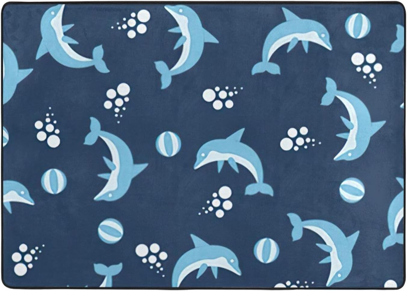 Dolphin Balls Non-Slip Floor Mat