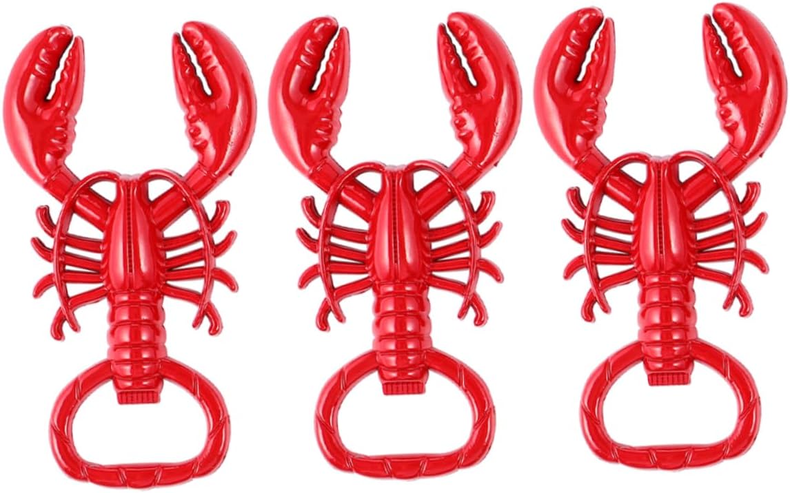 3-Piece Crawfish Bottle Opener Catcher