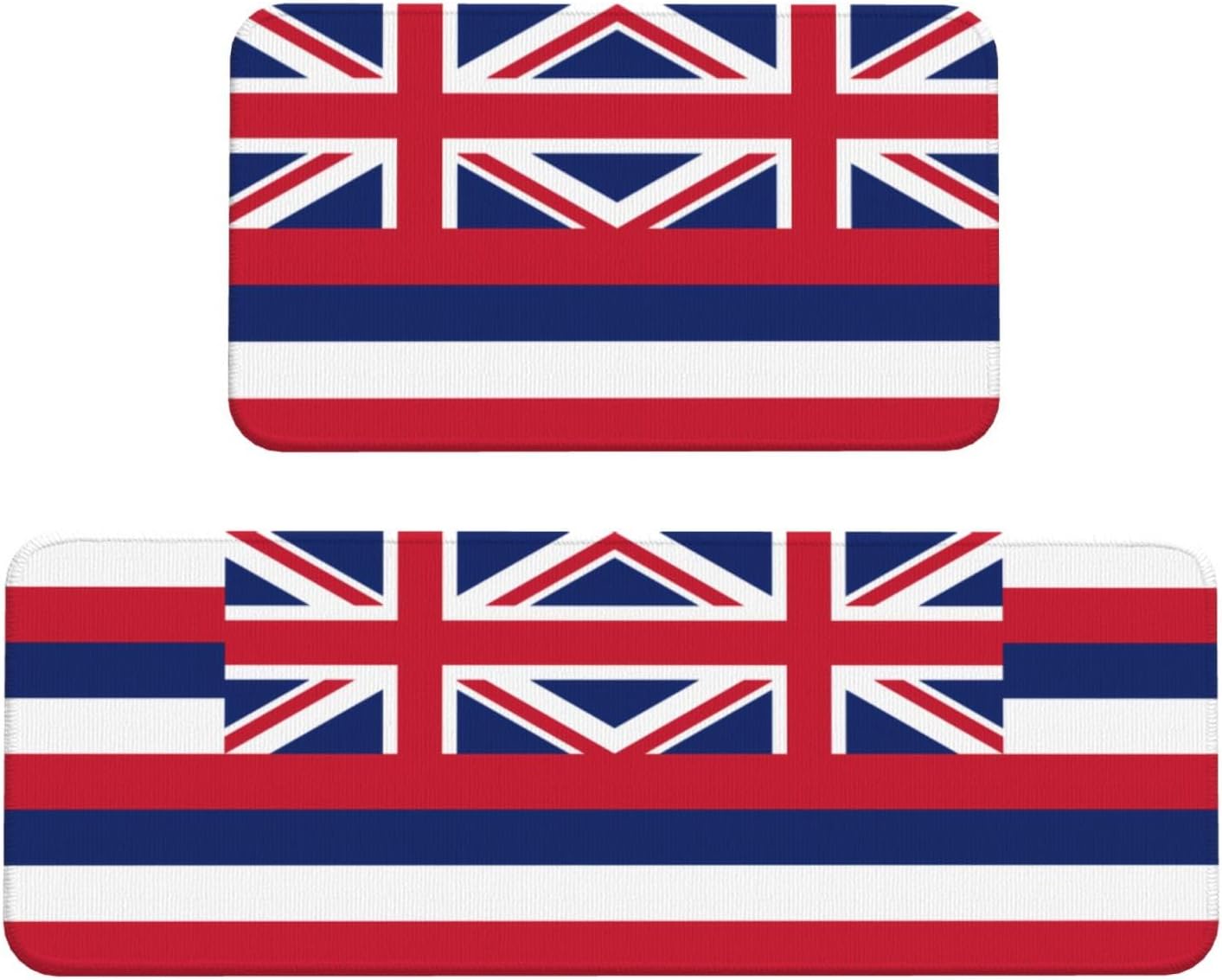Hawaii Flag Kitchen Mat Set