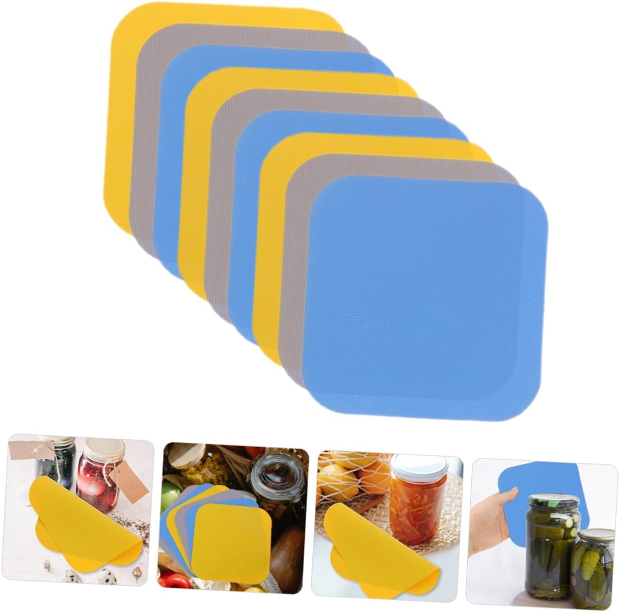 Bottle Jar Opener Mat Heat-Resistant Easy to Use