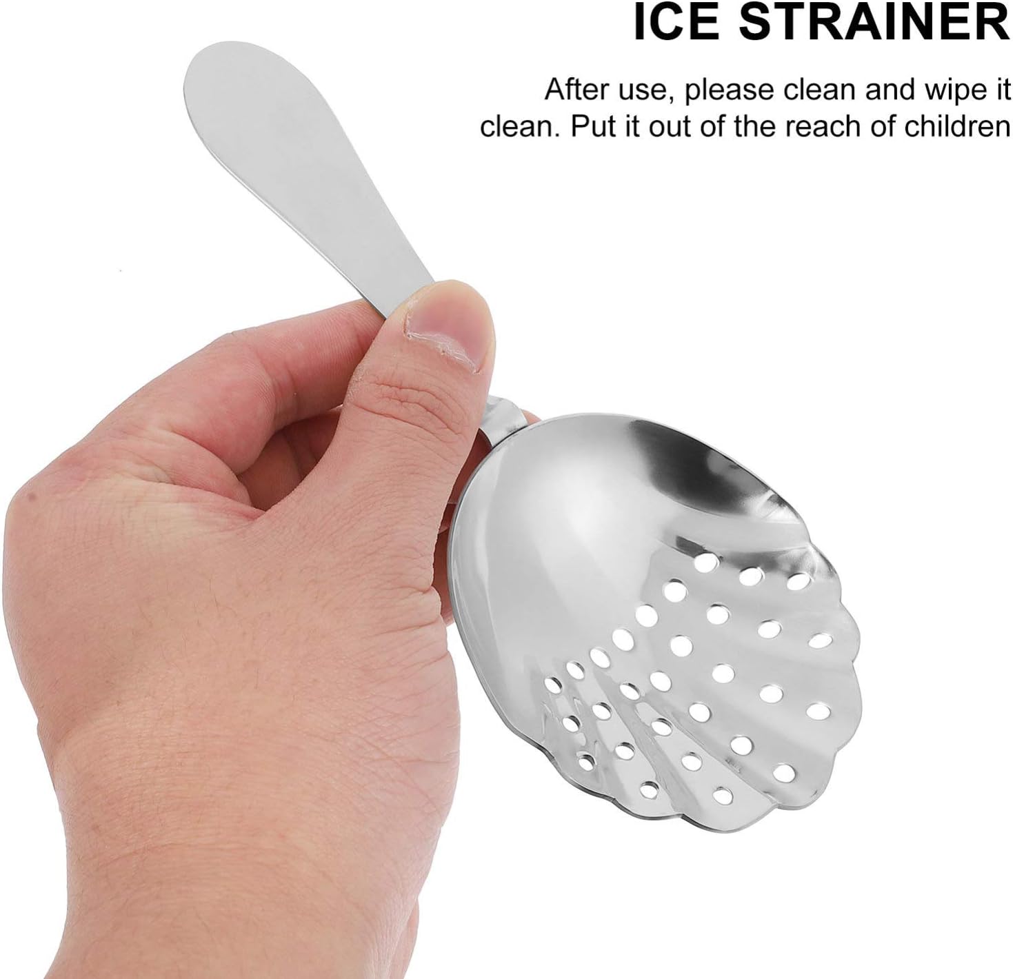 Hemoton bartender strainer keeps drinks cold perfect for parties and home bars