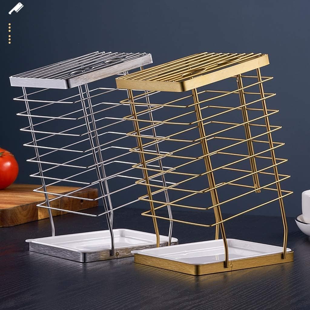 Sturdy Kitchen Knife Holder - Durable 304 Steel Design