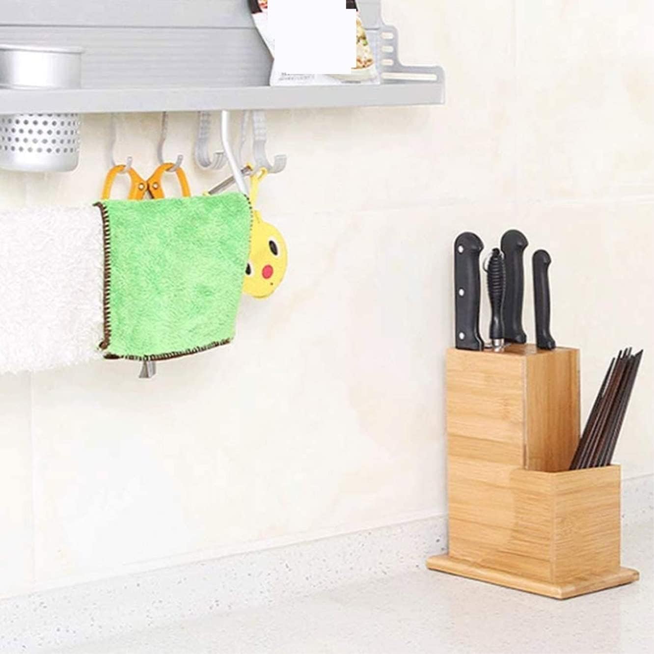 Eco-Friendly Bamboo Knife Holder for Kitchen Storage