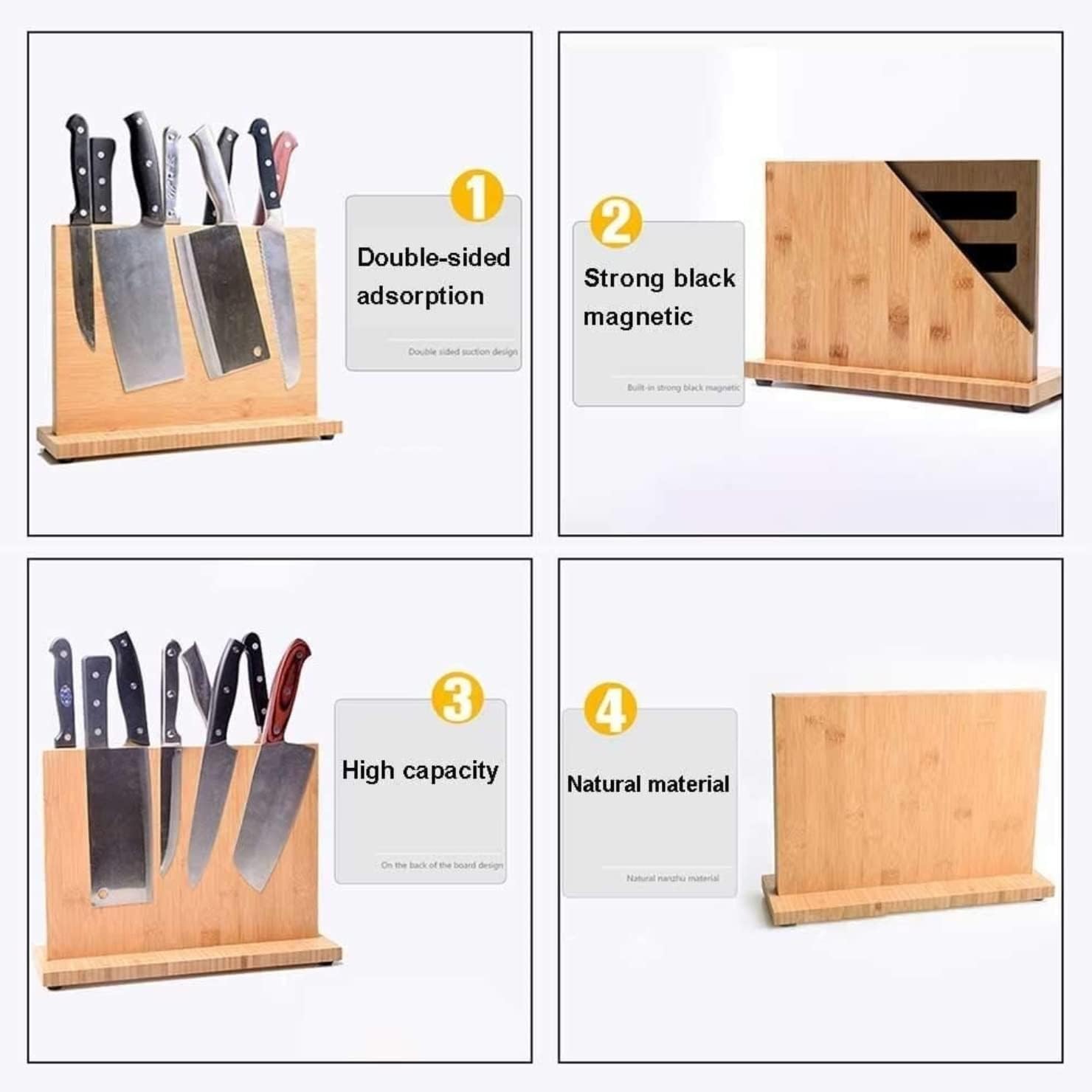 Durable Strong Metal Magnetic knife holder