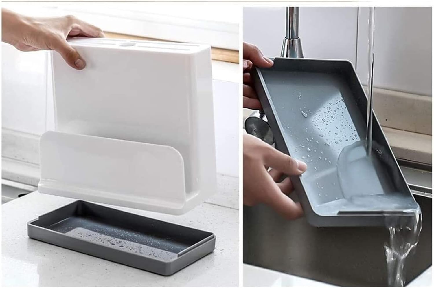 Durable Kitchen Knife Holder with 5-Slot Storage System