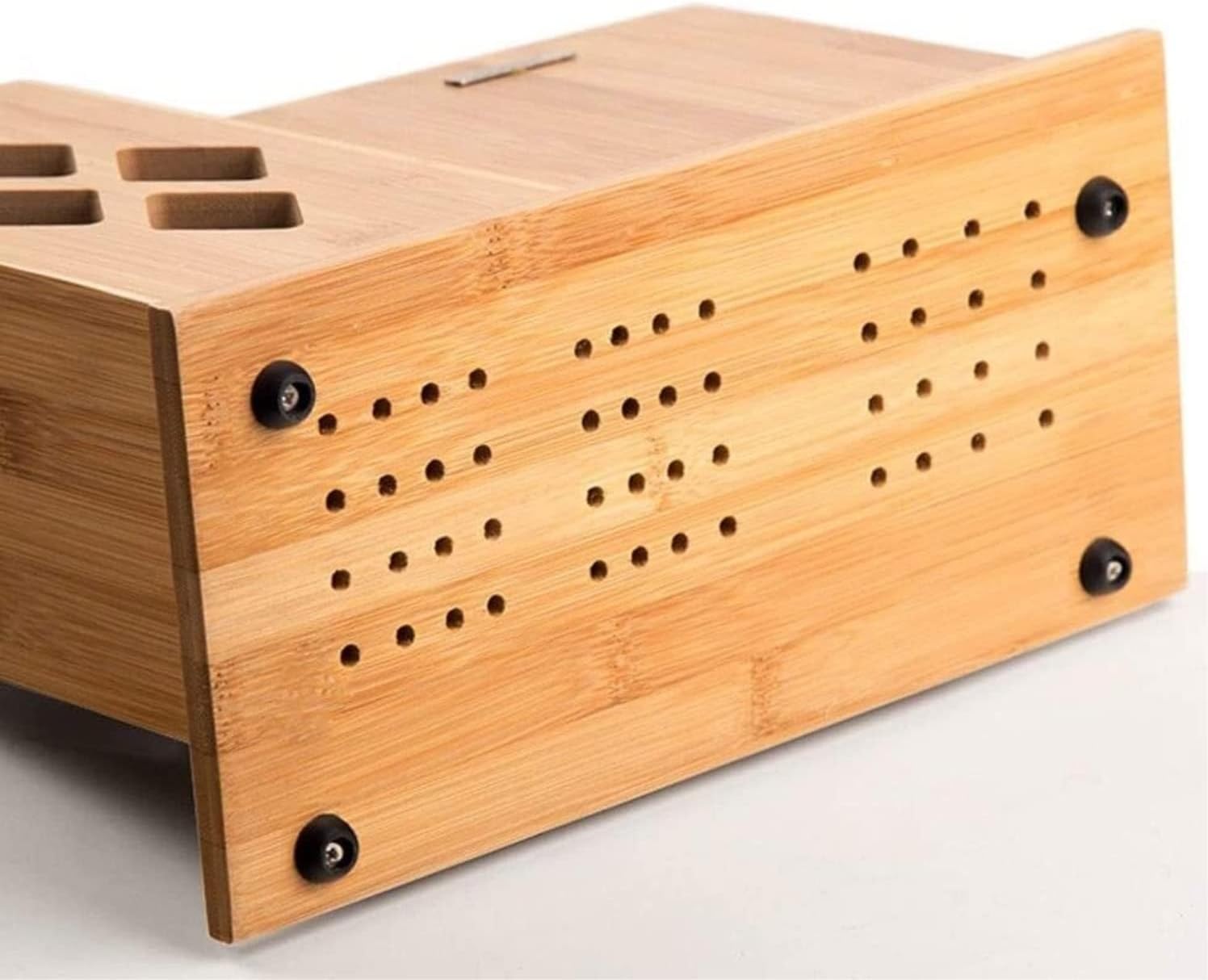 Bamboo Kitchen Knife Holder for Counter