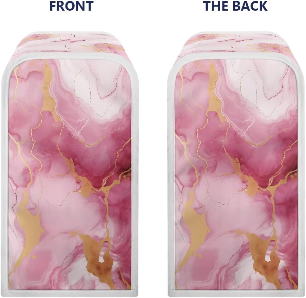 Pink Marbles Print Electric Can Opener Cover