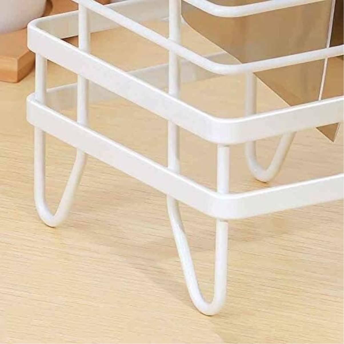 Sturdy Metal Wood Knife Holder Kitchen Tool Set Storage