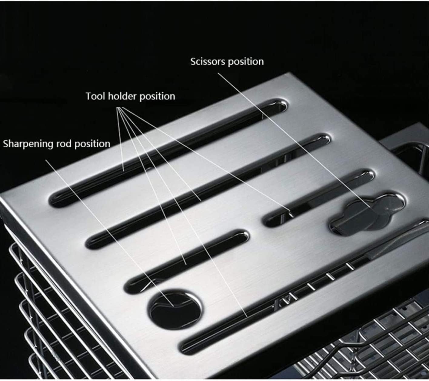 high-quality stainless steel knife holder