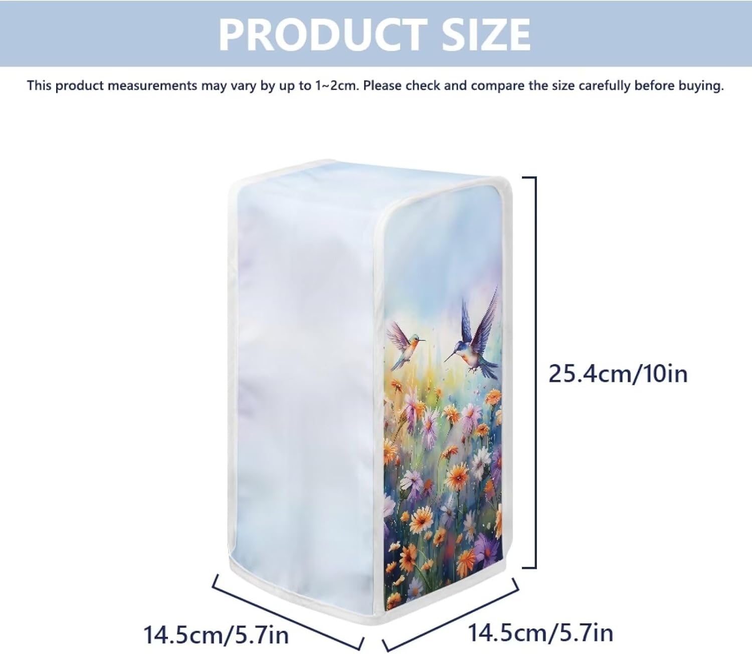 ZOUTAIRONG Hummingbird Electric Can Opener Dust Cover Durable Waterproof