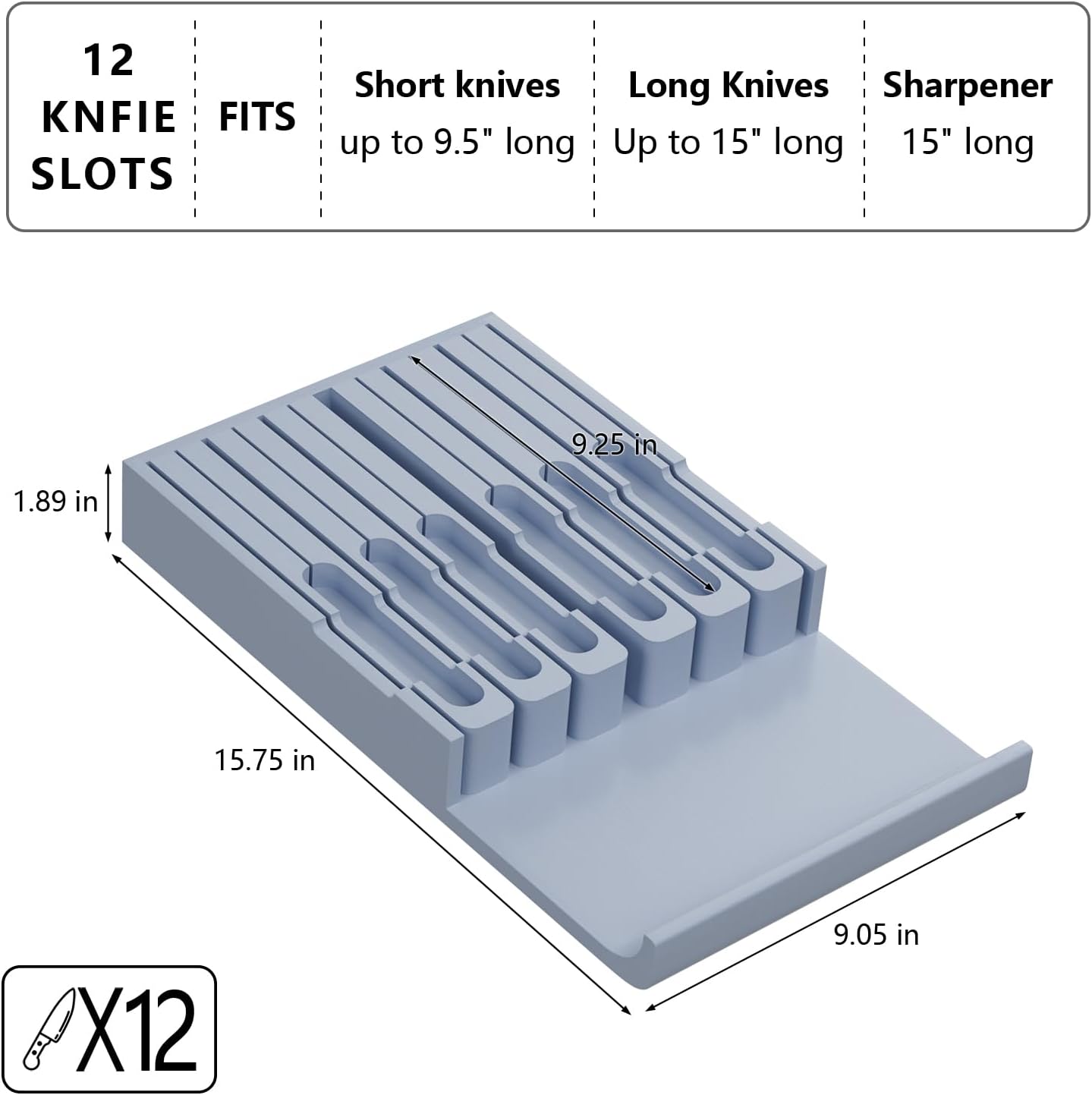 Full-Knife Organizer for Your Kitchen