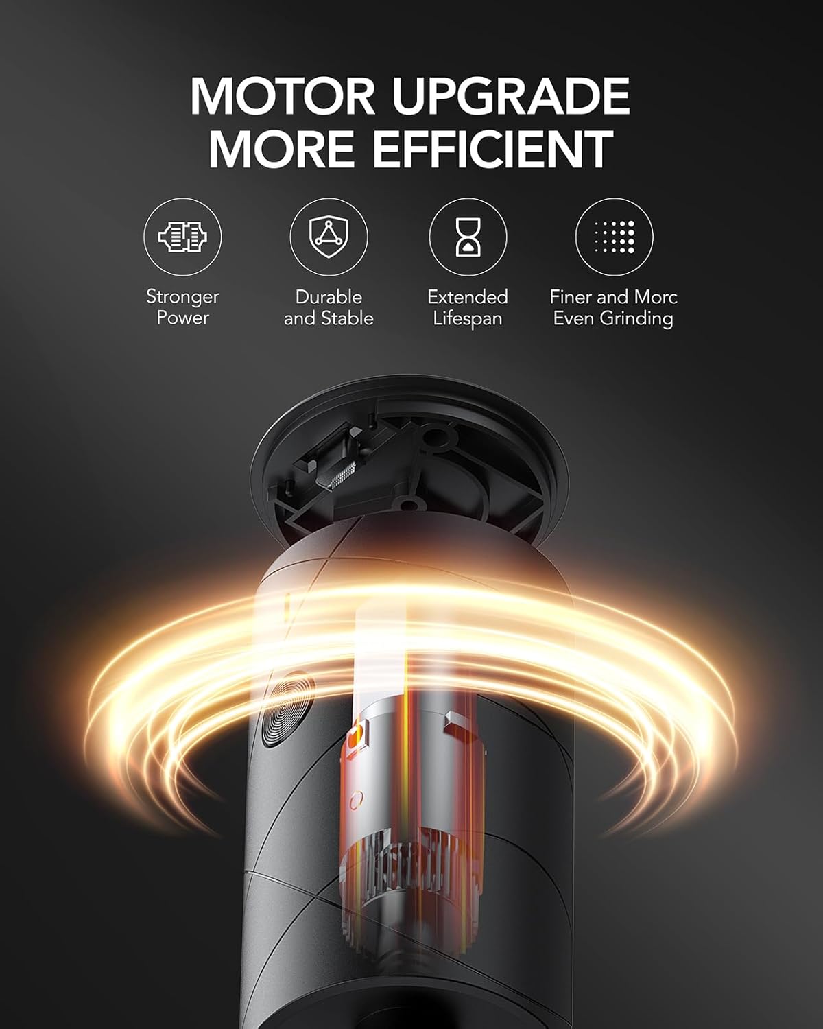 FORLIM Electric Salt Pepper Grinder Set