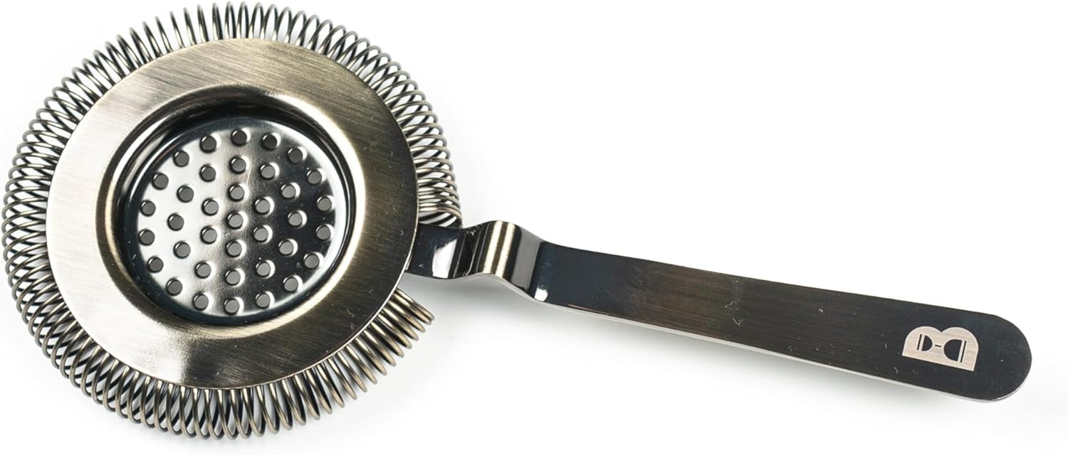 Elegant Antique-Style Hawthorne Bar Strainer