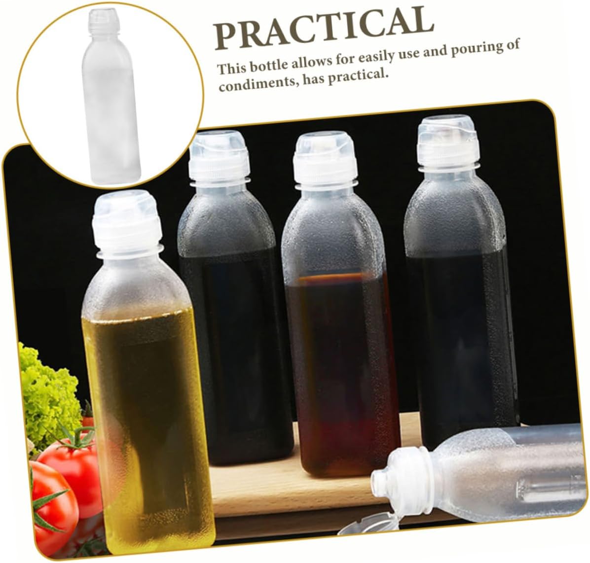 4-Piece Oil Dispensers with Japanese Design