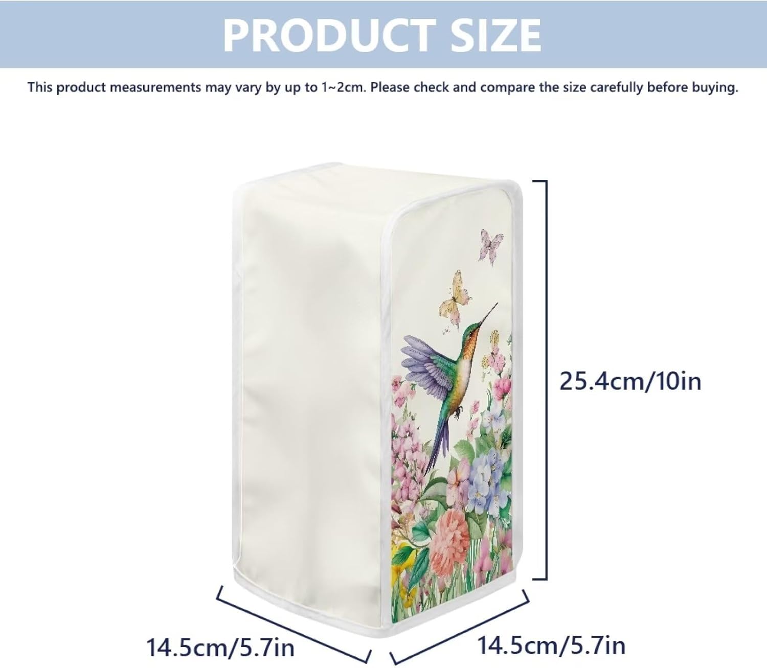 ZOUTAIRONG Elegant Hummingbird Can Opener Cover