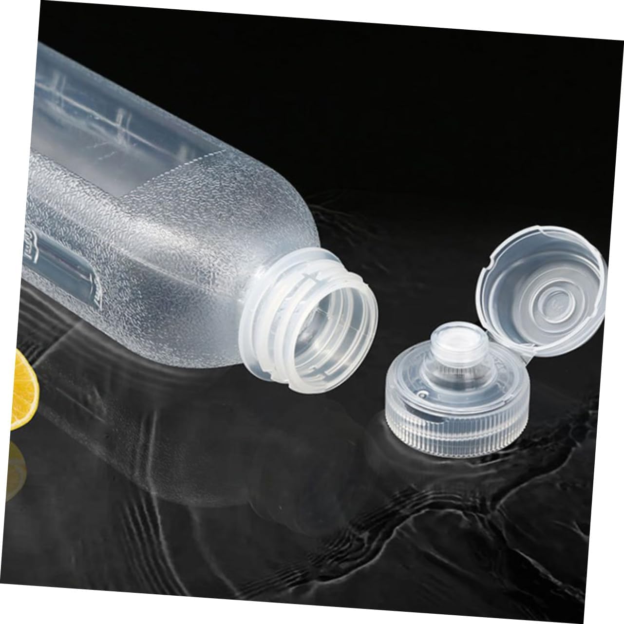 CIYODO Oil Dispenser Set - Compact Reusable Storage Bottles with leakproof Lid Design