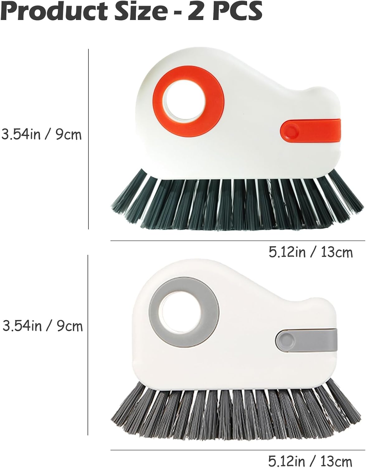 2-in-1 Crevice Cleaning Brush forWindows Kitchens