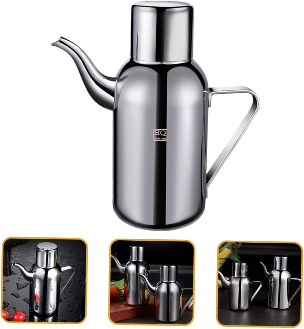 Stainless Steel Oil Vinegar Dispenser Portable Durable