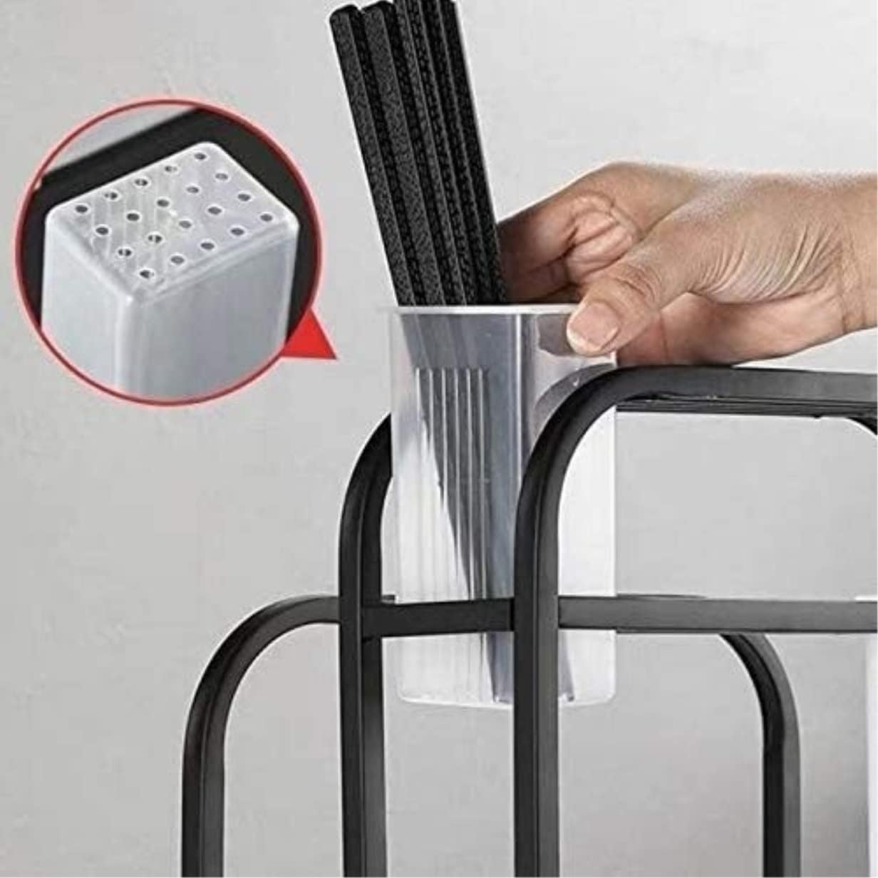 Space-Saving Kitchen Knife Holder for Storing Multiple Knives