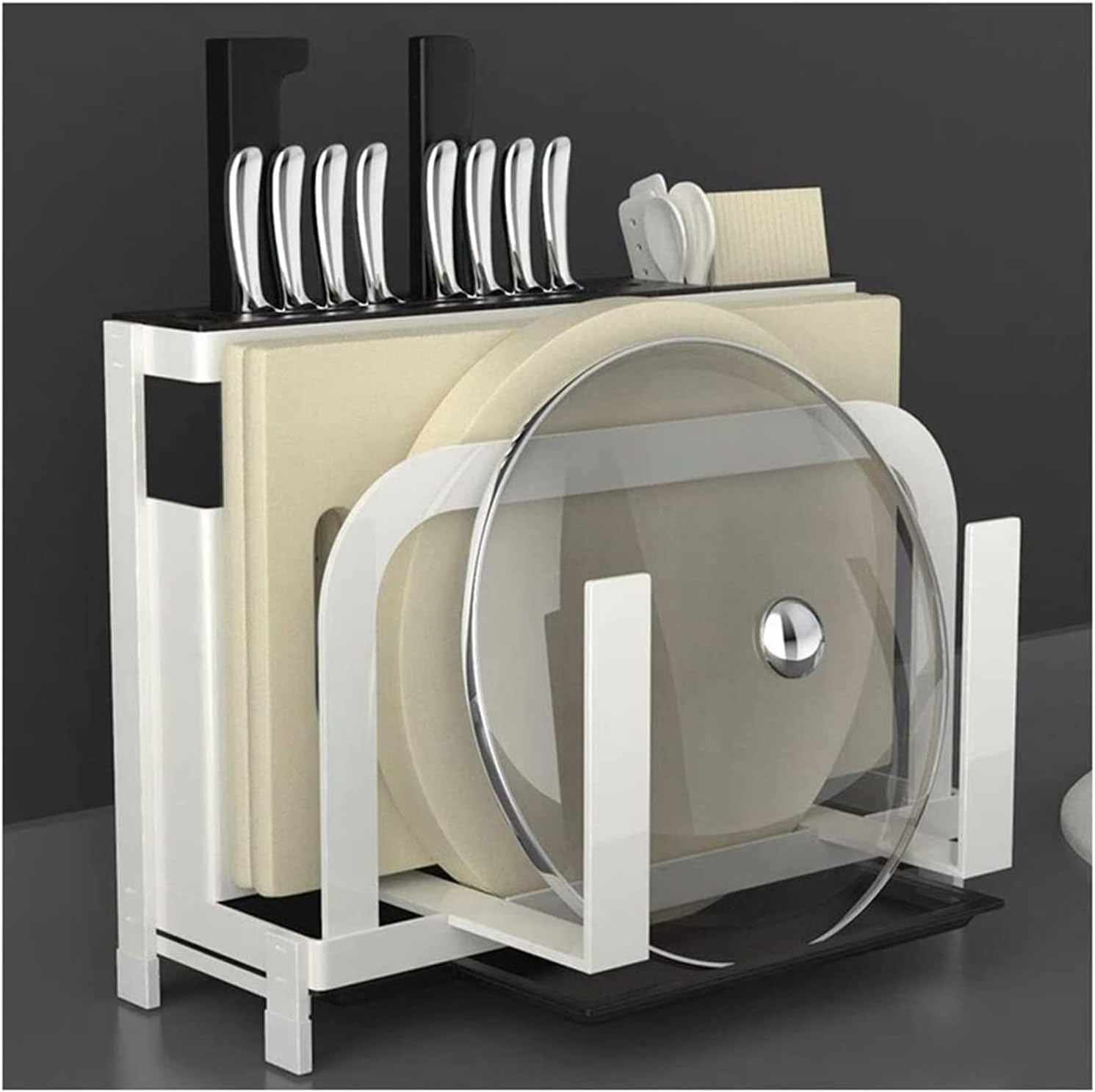 Stainless Steel Kitchen Knife Holder Durable Knive Block for Storage