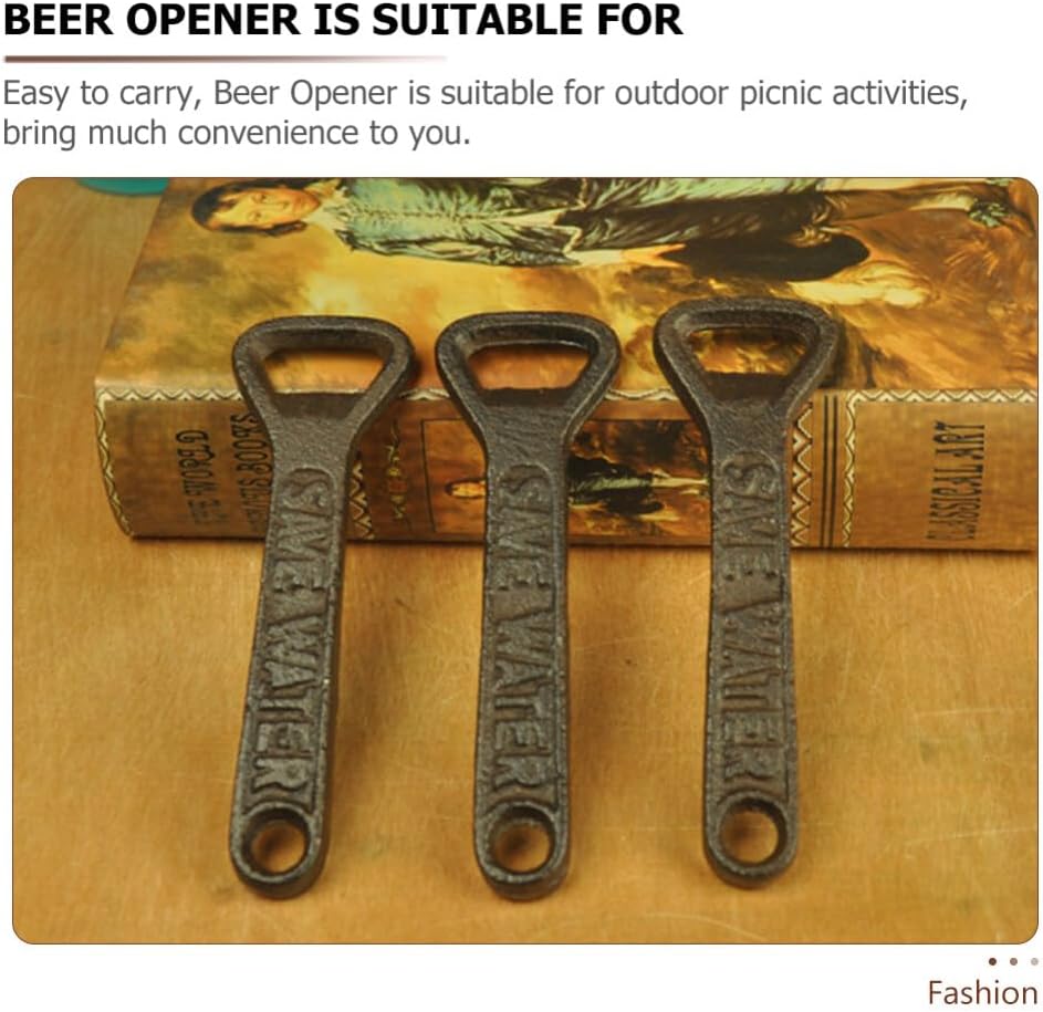 DOITOOL All-in-One Bottle Opener with Hanging Hook