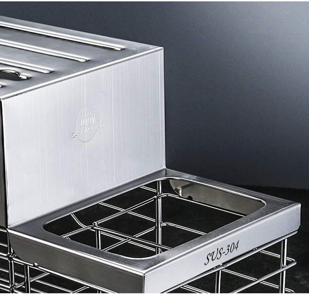 Sturdy Kitchen Knife Holder 304 Stainless Steel Block