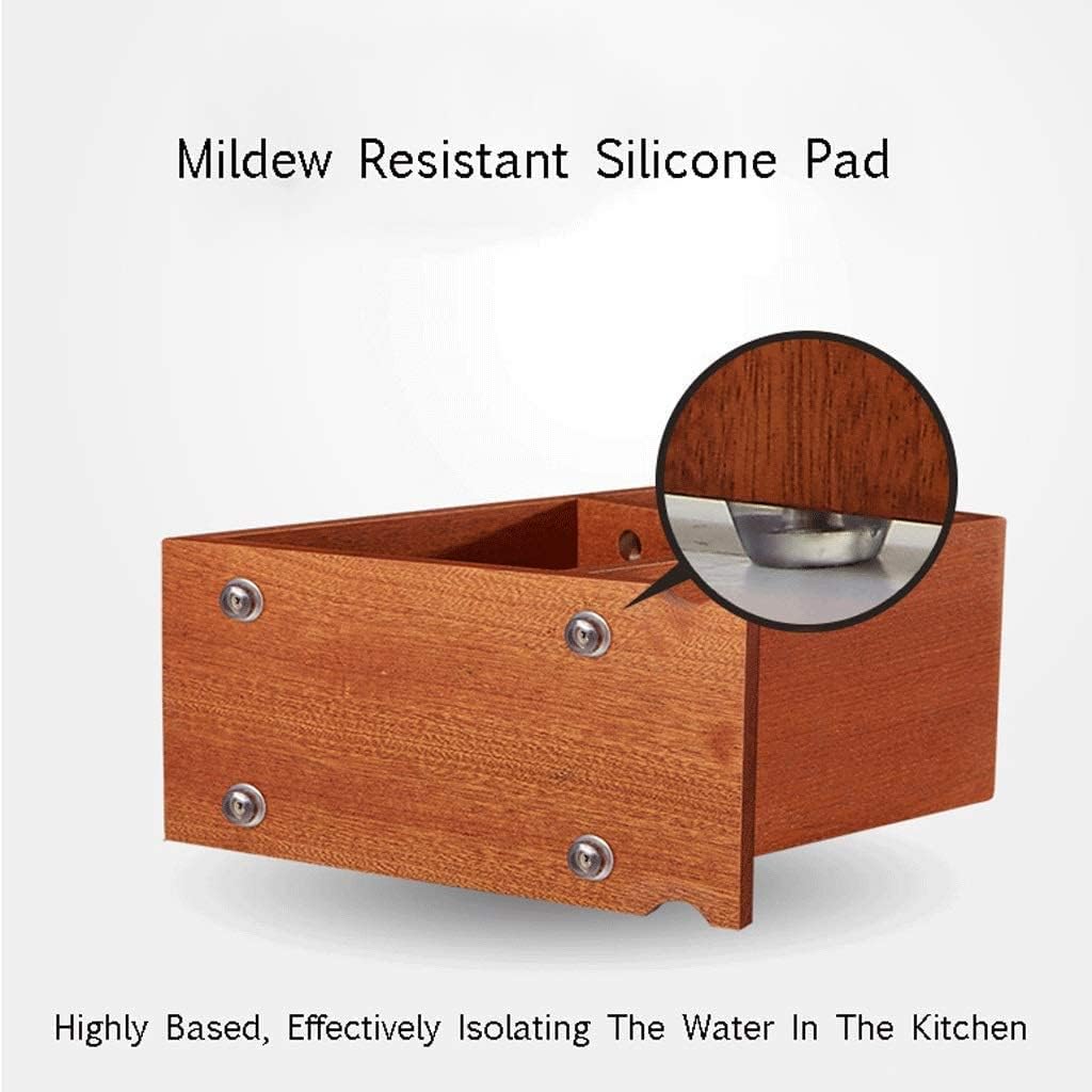 ZAEGO Solid Wood Knife Holder with Ventilated Design