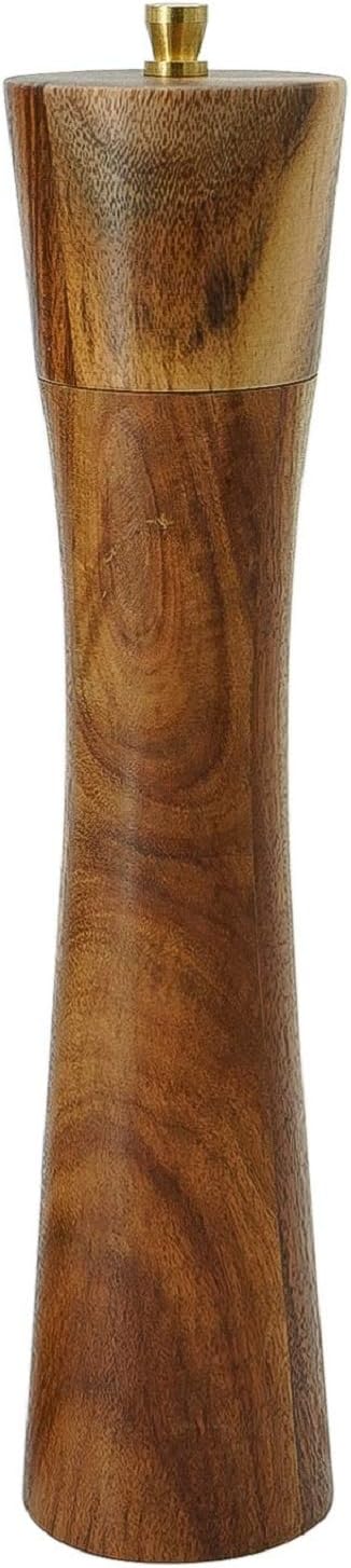 Elegant Acacia Wooden Pepper Grinder Salt Mill