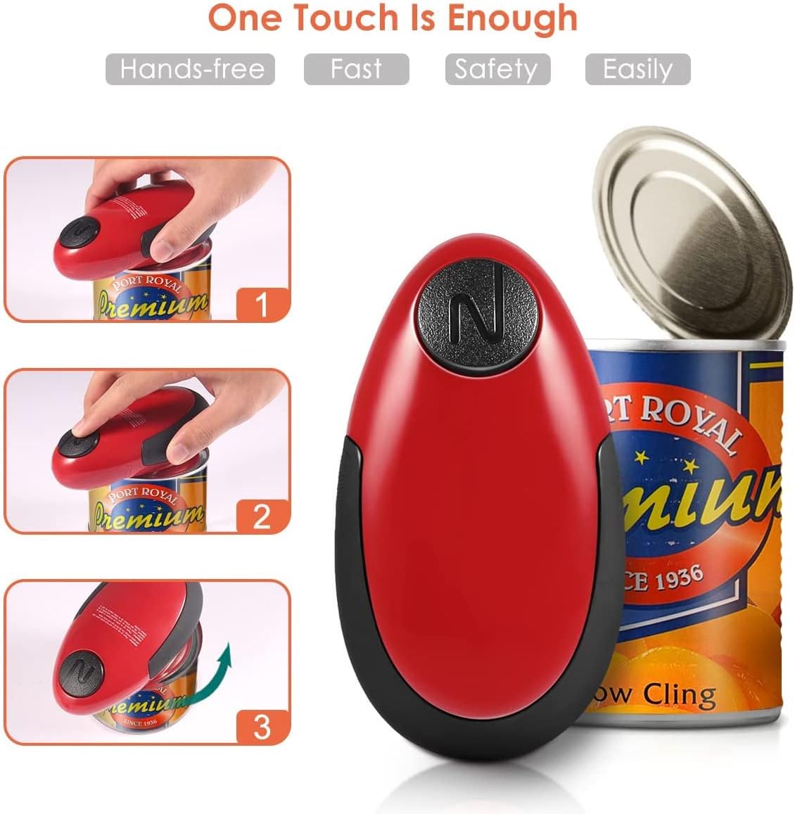 Advanced Professional Electric Can Opener Dismantle Smooth Operation