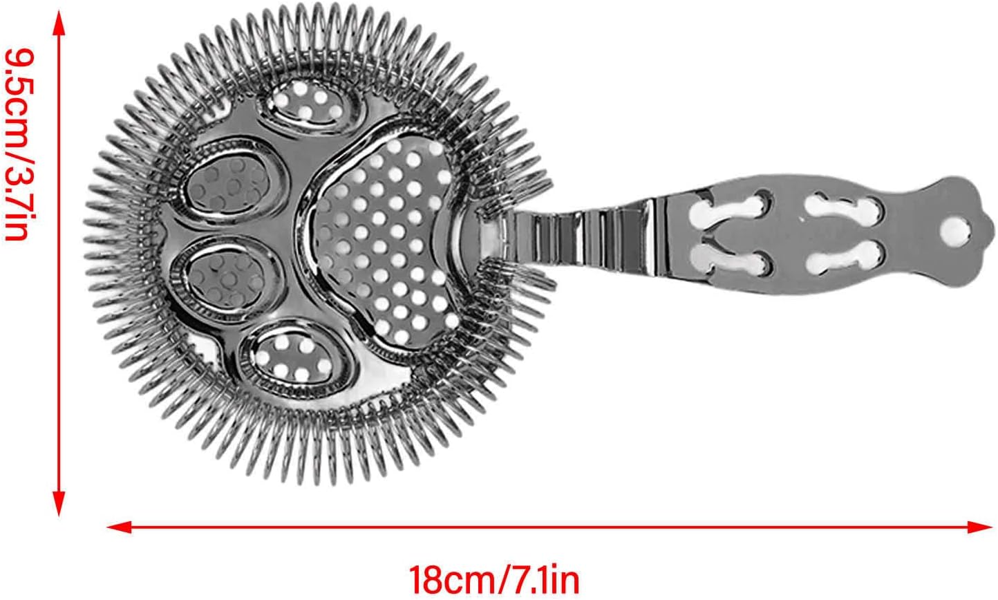 Cocktail Strainer Stainless Steel Bar StrainerProfessional Grade