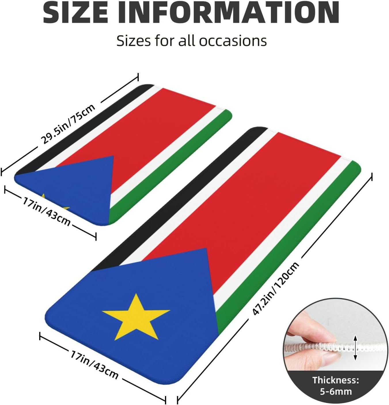 Flag Kitchen Mats