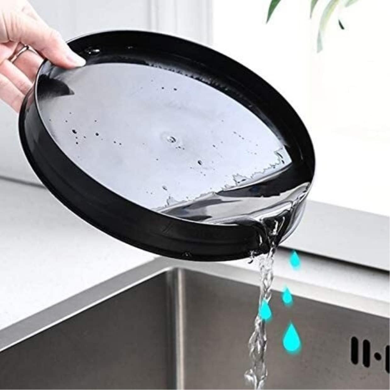 Multi-Functional Kitchen Knife Holder Plastic Storage Rack