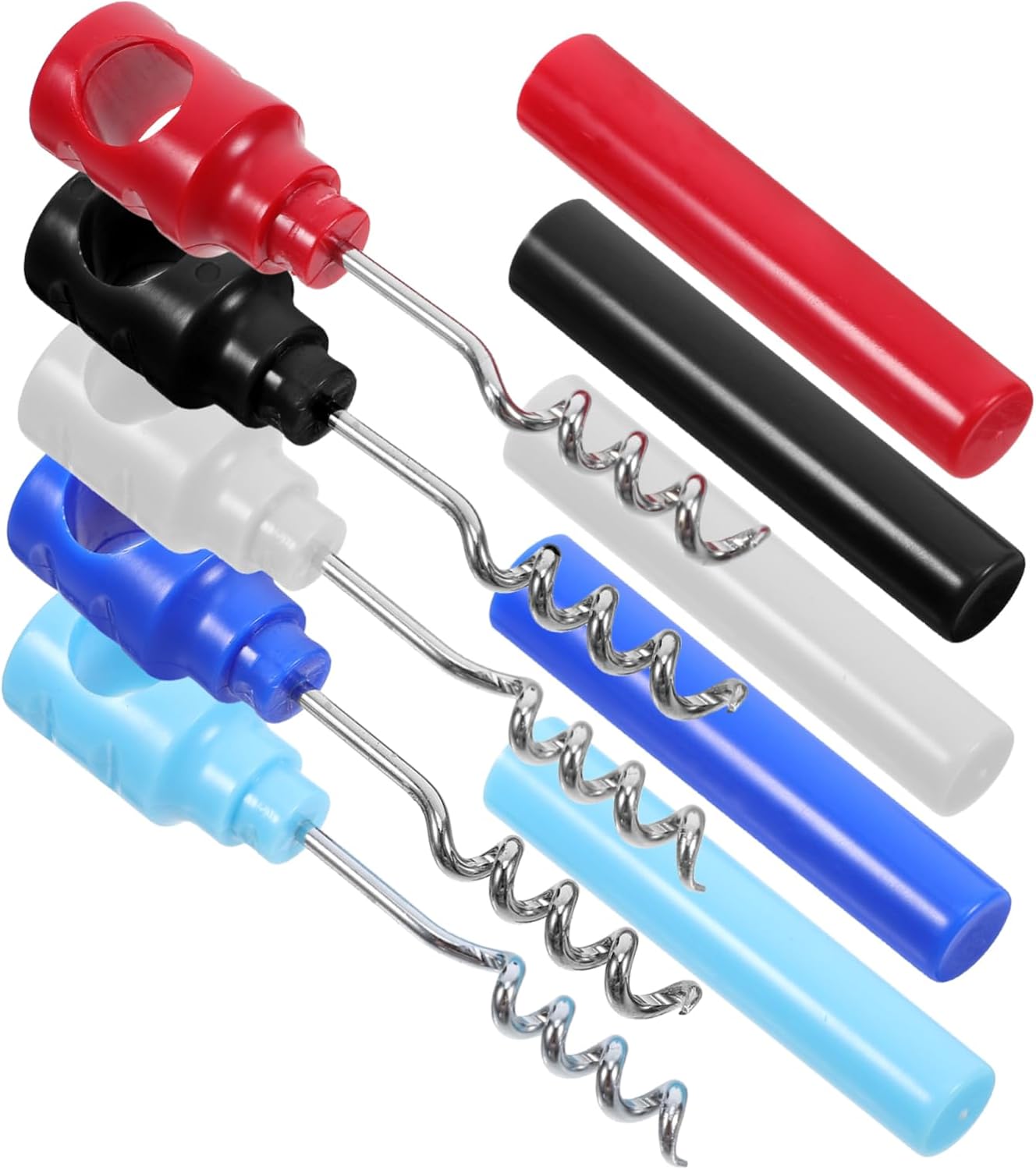 Effortlessly Open Bottles Complete Portable Wine Opener Set 5pcs