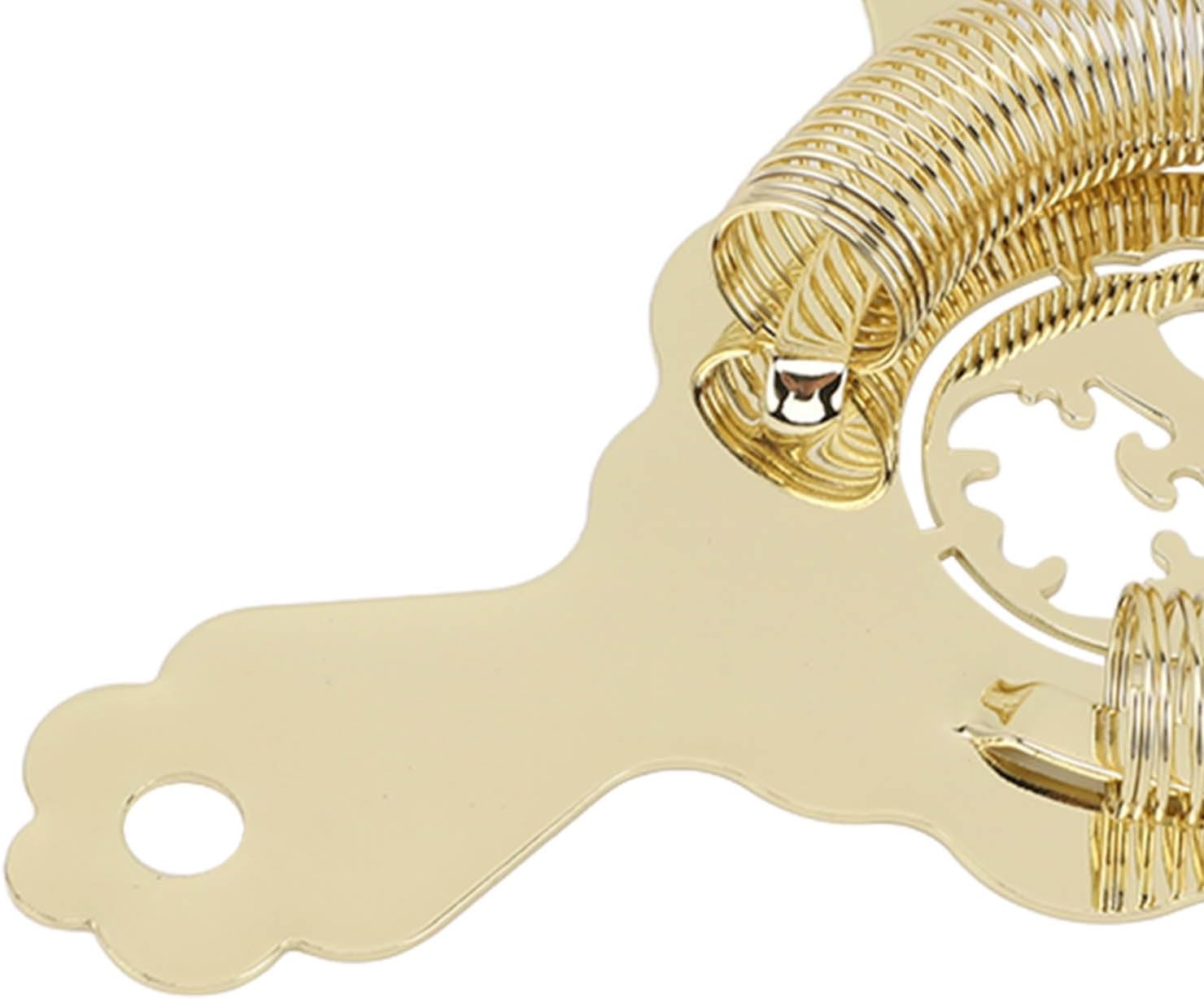 Multifunctional Detachable Professional Bar Strainer for Bartenders Gold