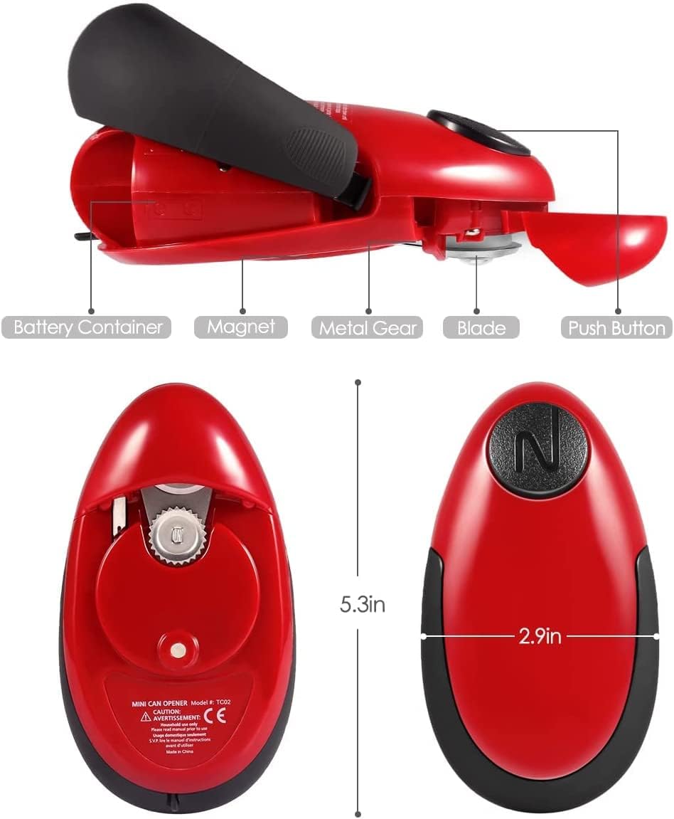 Advanced Professional Electric Can Opener Dismantle Smooth Operation