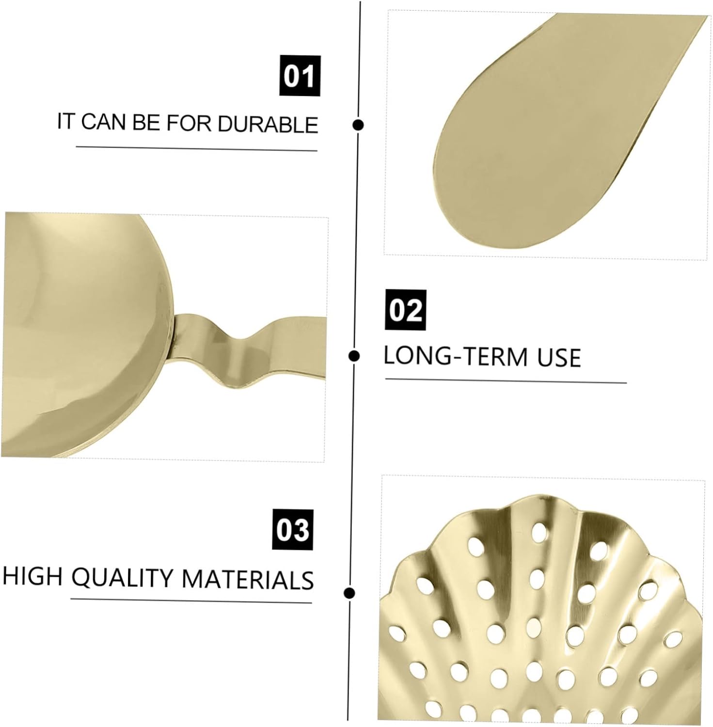 Zerodeko Ice Strainer -Professional Bartenders Tool