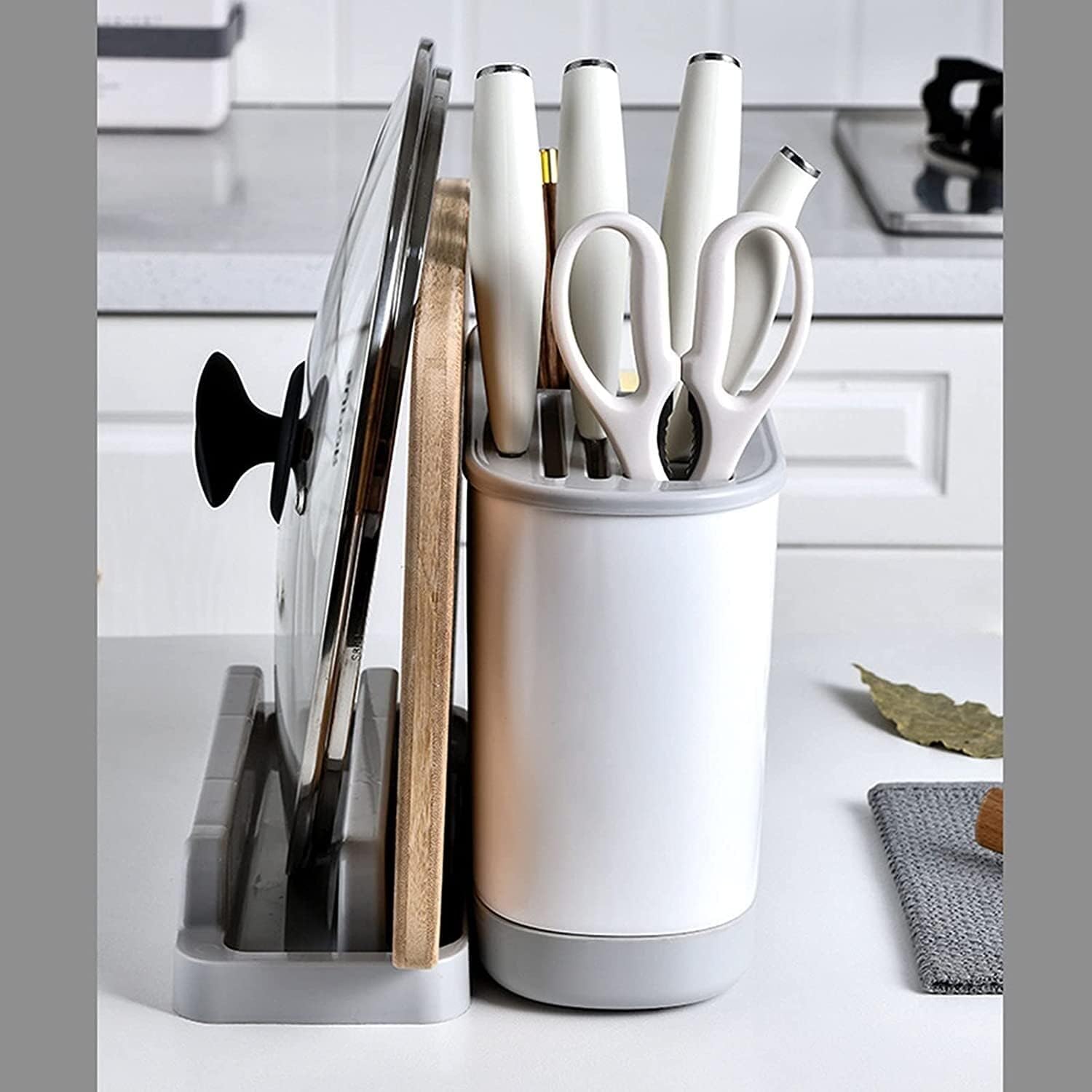 Versatile Kitchen Knife Holder Storage Rack