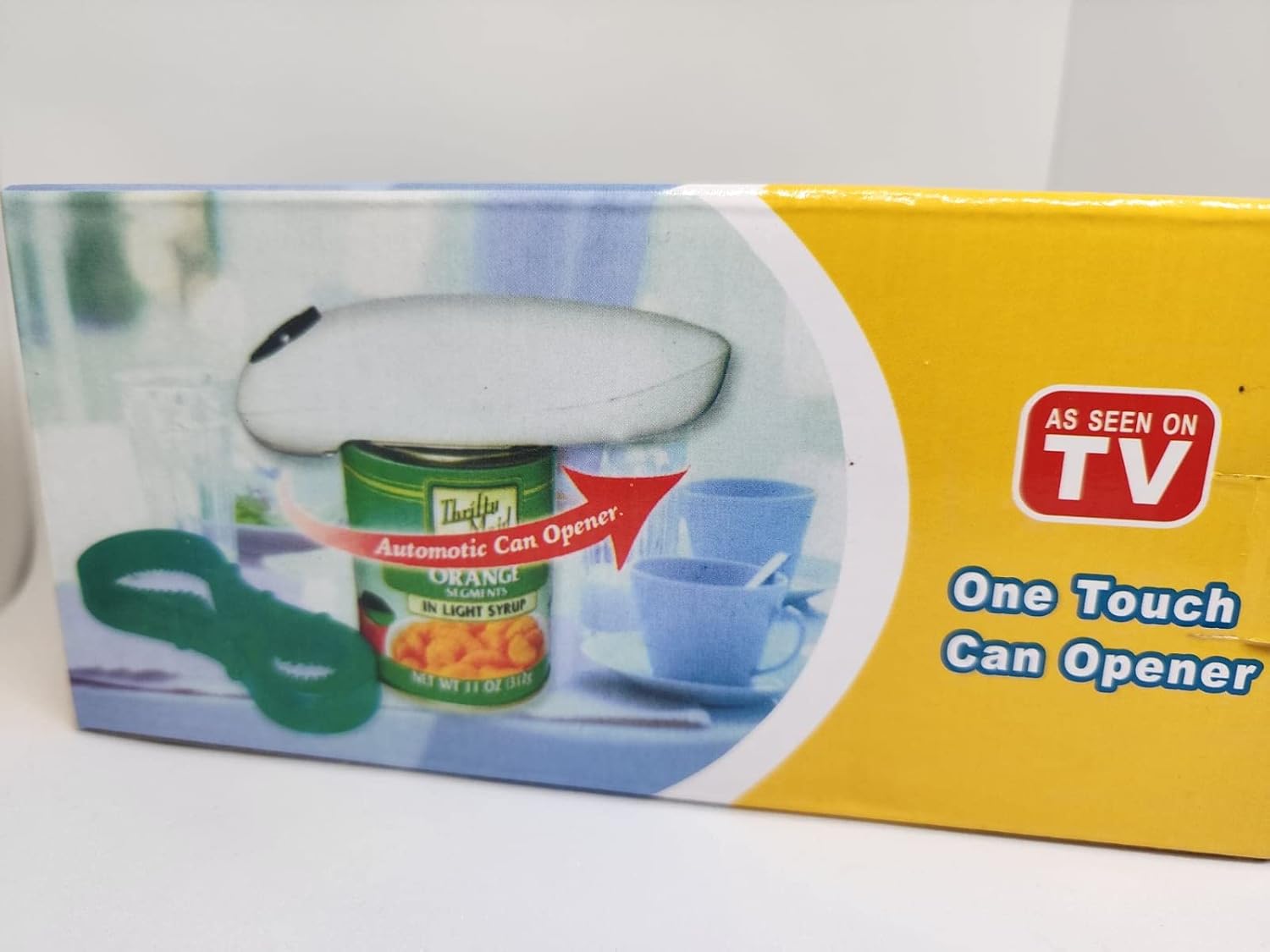 Electric Can Opener with Bottle Wrench for Arthritic Hands
