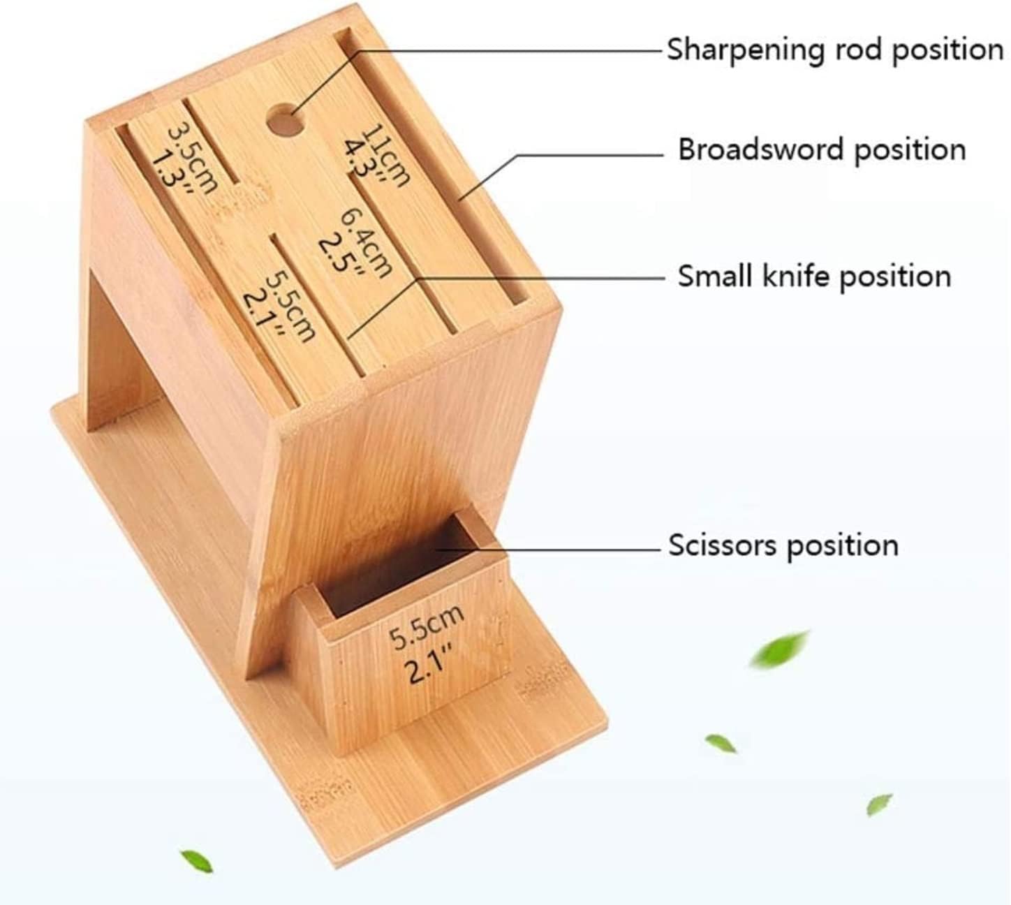 Bamboo Kitchen Knife Holder