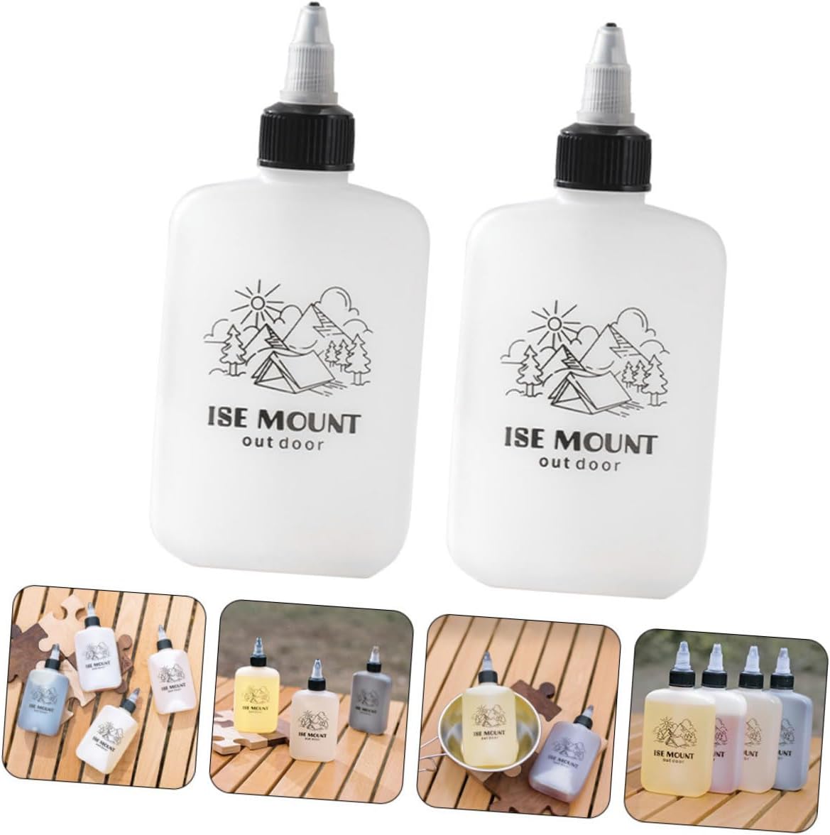 BIUDECO 2pcs Mini Olive Oil Dispenser Bottle