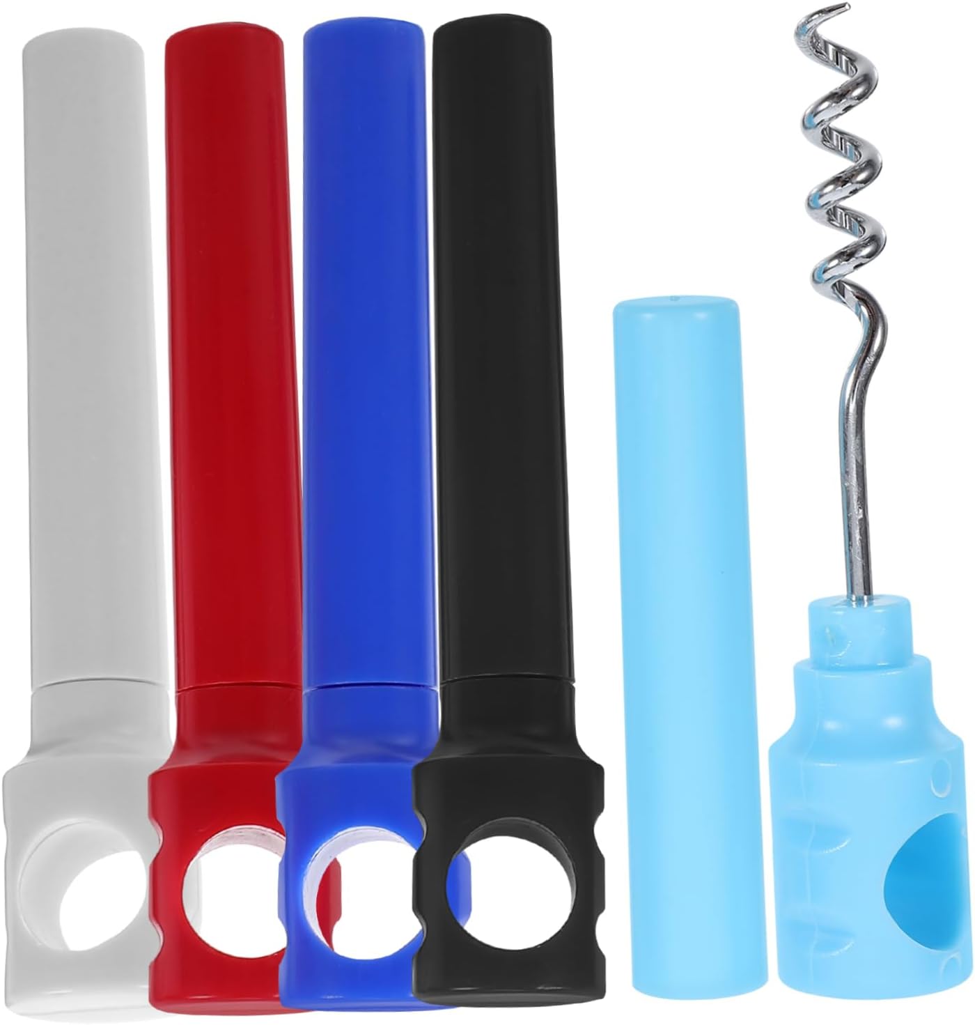 Effortlessly Open Bottles Complete Portable Wine Opener Set 5pcs